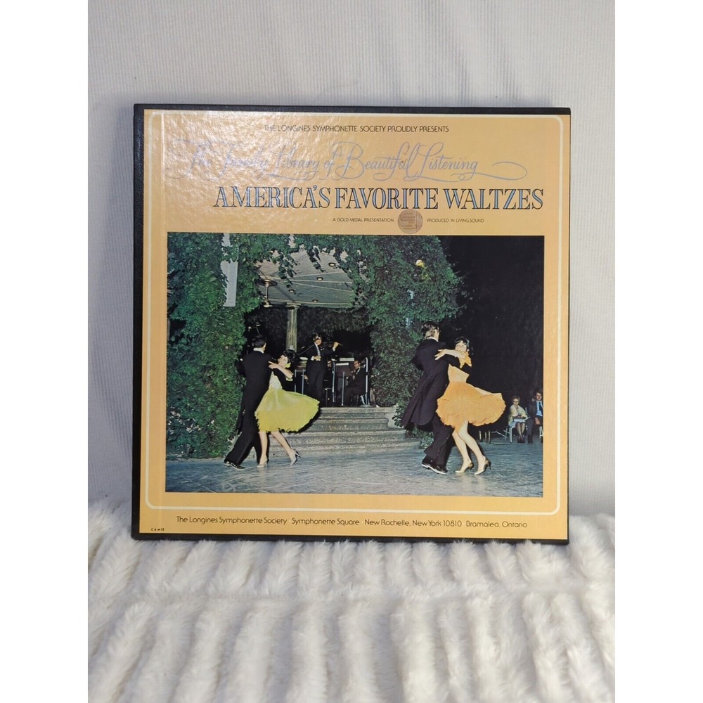 The Family's Library Of Beautiful Listening- America's Favorite Waltzes  LP 1973